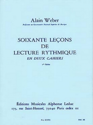 60 Lecons Lecture Rythmique Vol.1
