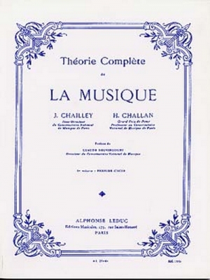 Theorie De La Musique Vol.1