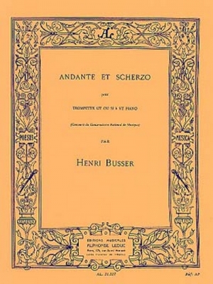Andante Et Scherzo Op. 44