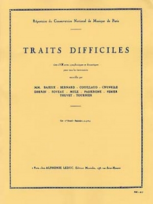 Traits Difficiles Vol.1 Fascicules 1.2.3.4 Reunis