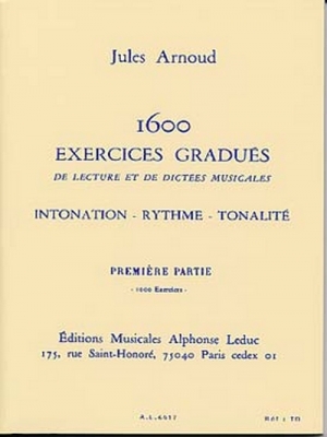 1600 Exercices Gradues De Lect Et Dictees - Vol.1 : 1000 Exercicesversion Francaise