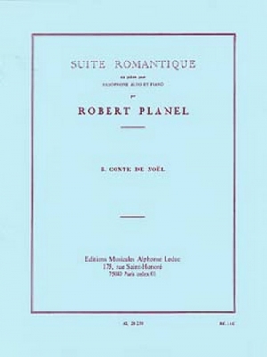 Suite Romantique N05:Conte De Noel Saxophone Mib Et Piano