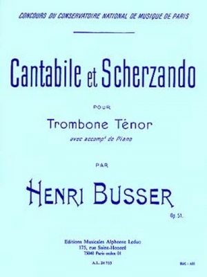 Cantabile Et Scherzando Op. 51