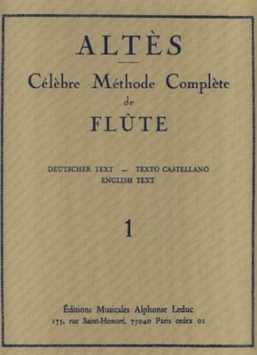 Méthode Vol.1 Parties 1 Et 2 Flûte