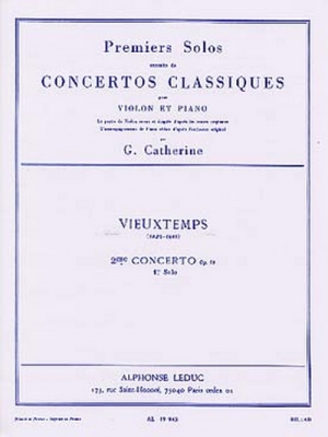 Premier Solo Extrait Concerto N02 Op. 19 Violon Et Piano