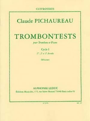 Trombontests 'Cuivrotests' Cycle 1/Trombone Et Piano