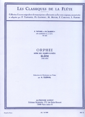 Classique Flûte N020 Orphee:Scene Des Champs Elysees