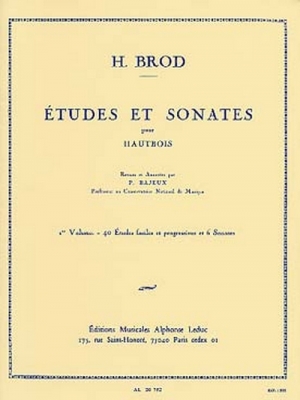 Etudes Et Sonates Vol.1 40 Etudes Faciles Progress.Et 6 Sonates