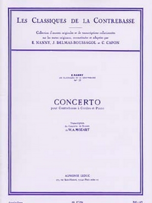 Classique Contrebasse N029 Concerto