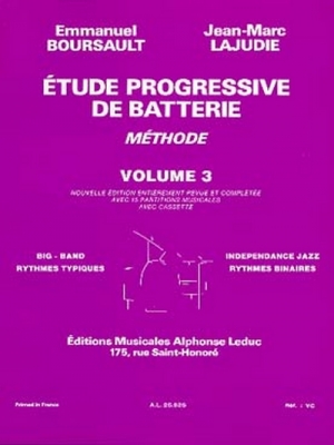 Etude Progressive De Batterie Vol.3