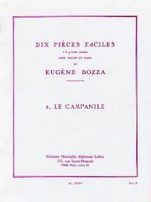 10 Pieces Faciles N02:Le Campanile Violon Et Piano