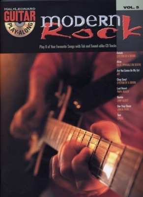 Guitar Play Along Vol.05 Modern Rock