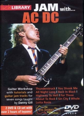 Dvd Lick Library Jam With Ac/Dc Dvd And Cd