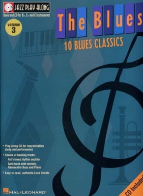 Jazz Play Along Vol.03 The Blues Bb Eb C Inst.