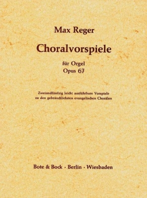 52 Easy Chorale Preludes Op. 67
