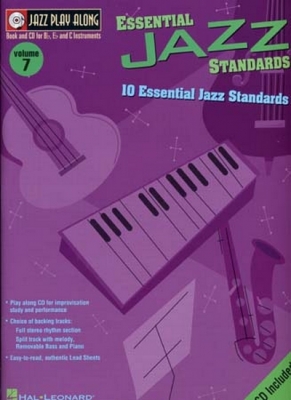 Jazz Play Along Vol.07 Essential Jazz Standards Bb Eb C Inst.