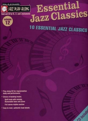 Jazz Play Along Vol.12 10 Essential Jazz Classics