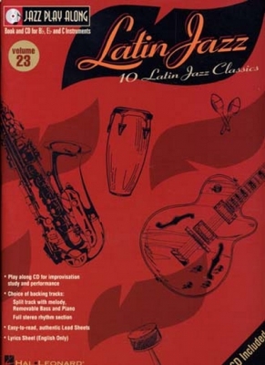 Jazz Play Along Vol.23 Latin Jazz C Bb And Eb