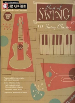 Jazz Play Along Vol.32 Best Of Swing Bb Eb C Inst.