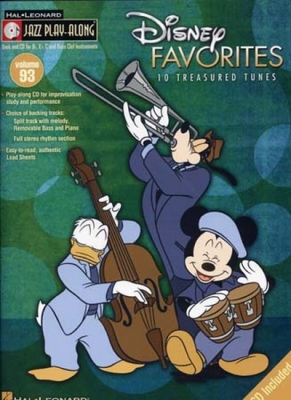 Jazz Play Along Vol.93 Disney Favorites