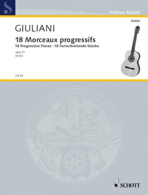 18 Progressive Pieces Op. 51