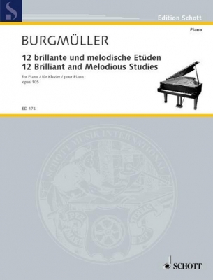12 Brilliant And Melodious Studies Op. 105