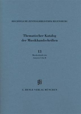 Kbm 14/13 Bischöfliche Zentralbibliothek Regensburg, Musikerbriefe 1