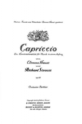 Capriccio Op. 85