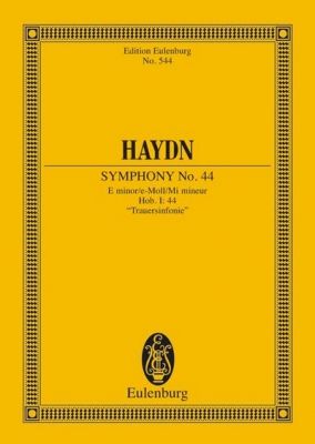 Symphony #44 E Minor Hob. I: 44