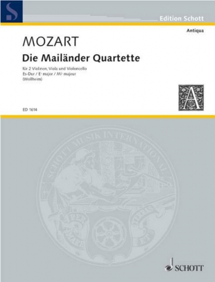 Die Mailänder Quartette Kv Anh. 213