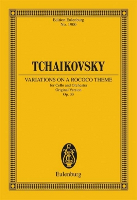 Variations On A Rococo Theme For Cello And Orchestra Op. 33