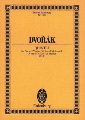 Piano Quintet A Major Op. 81 B 155