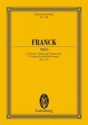 Piano Trio F# Minor Op. 1/1