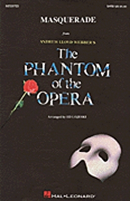 Masquerade Phantom Of The Opera SATB/Piano