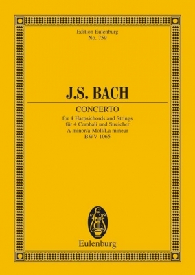 Concerto A Minor Bwv 1065