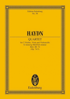 String Quartet G Minor, 'Reiter' Op. 74/3 Hob. III: 74