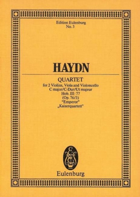 String Quartet C Major, 'Emperor' Op. 76/3 Hob. III:77