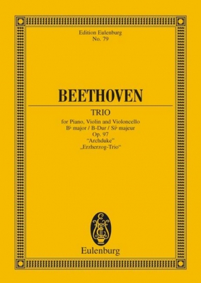 Piano Trio #7 Bb Major Op. 97
