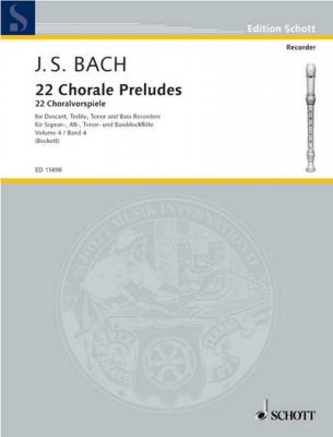 22 Chorale Preludes Vol.4