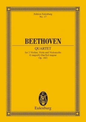 String Quartet G Major Op. 18/2