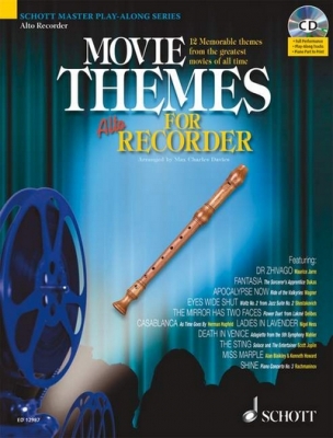 Movie Themes For Alto Recorder