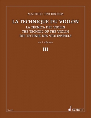 The Technique Of The Violin Vol.3