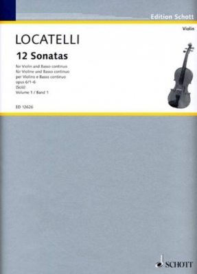 12 Sonatas Op. 6 Vol.1
