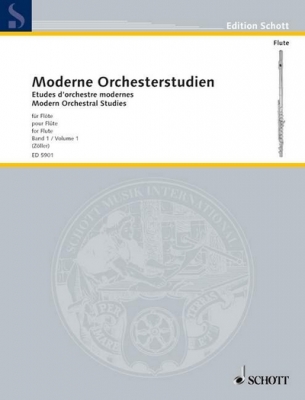 Modern Orchestral Studies For Flûte Band 1