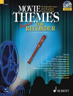 Movie Themes For Soprano Recorder