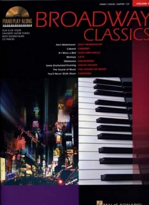 Piano Play Along Vol.04 Broadway Classics