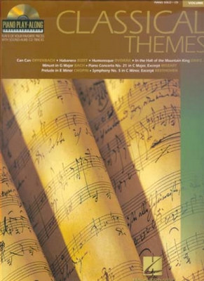 Piano Play Along Vol.08 Classical Themes Cd