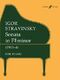 Sonata In F# Minor (STRAVINSKY IGOR)