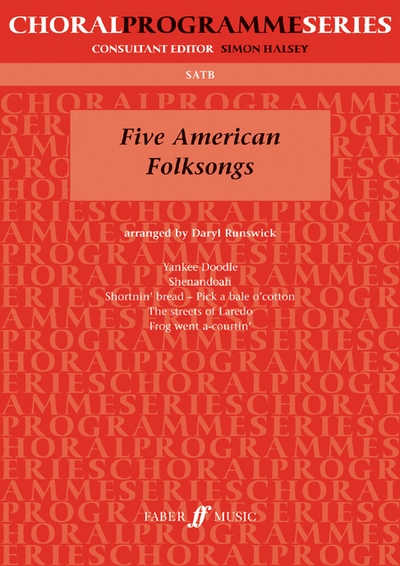 5 American Folksongs. SATB Unacc (Cps)