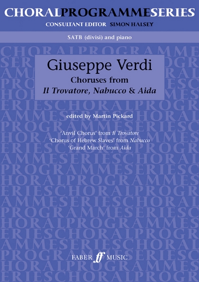 Opera Choruses. SATB Accompanied (Cps) (VERDI GIUSEPPE)